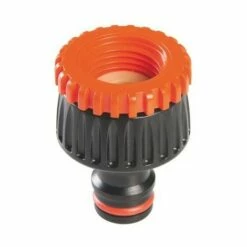 Nez De Robinet Double Filetage Claber, 3/4” - 1/2”