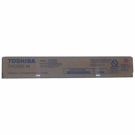 Toshiba TOSHIBA T-FC65EM Toner Magenta Capacité Standard 29.500 Pages Pack De 1 (6AK00000183) 3 Toshiba TOSHIBA T-FC65EM Toner Magenta Capacité Standard 29.500 Pages Pack De 1 (6AK00000183)