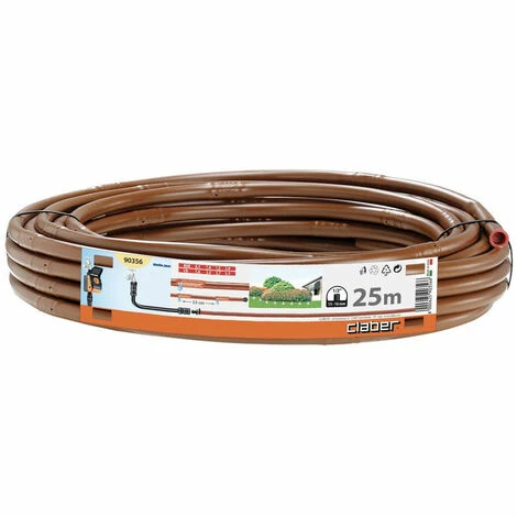 Tuyau D'arrosage Goutte à Goutte - 16 Mm - Espacement De 33 Cm - Marron - Claber - 90356 - Marron 3 Tuyau D'arrosage Goutte à Goutte - 16 Mm - Espacement De 33 Cm - Marron - Claber - 90356 - Marron