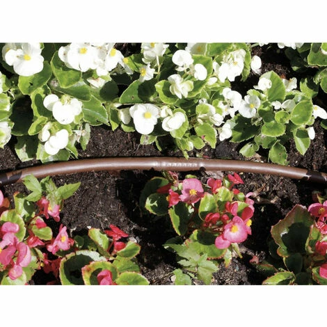 Tuyau D'arrosage Goutte à Goutte - 16 Mm - Espacement De 33 Cm - Marron - Claber - 90356 - Marron 4 Tuyau D'arrosage Goutte à Goutte - 16 Mm - Espacement De 33 Cm - Marron - Claber - 90356 - Marron – Image 2