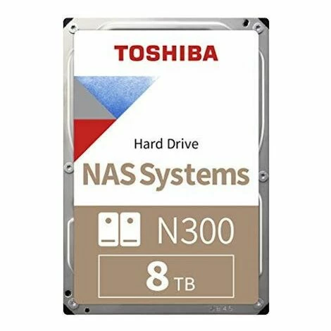 Toshiba N300 NAS 3.5 8000 Go Série ATA III 3 Toshiba N300 NAS 3.5 8000 Go Série ATA III